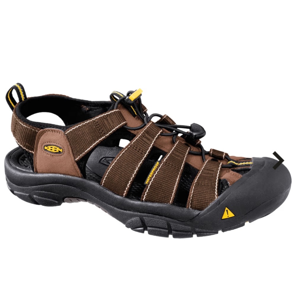KEEN Newport H2 Water Shoes for Men in Brown Size 11.5